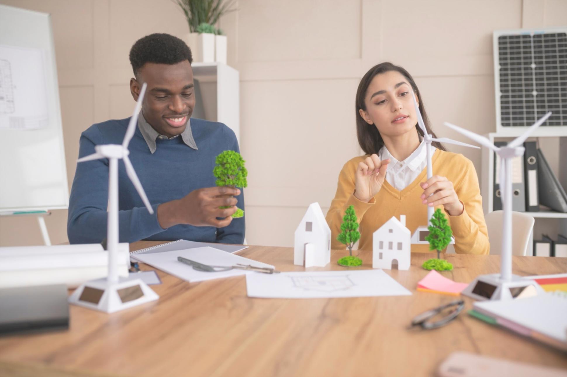 Горный ландшафт с редкой растительностью